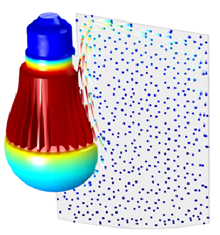 Thermal CFD Analysis of LED Bulb