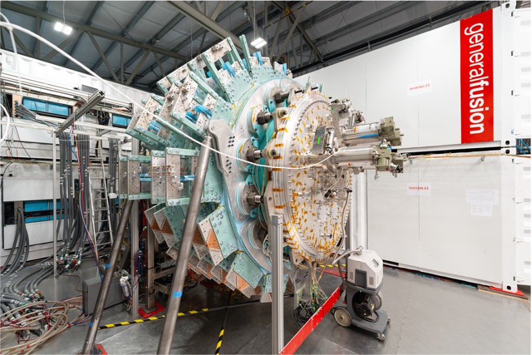 General Fusion’s current LM26 fusion demonstration machine