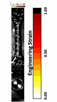 High-rate tension test of solid lithium at elevated temperature
