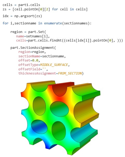 Python Scripting within Abaqus enables can be used to automate repetitive tasks, to generate parametric models and to increase workflow efficiency.