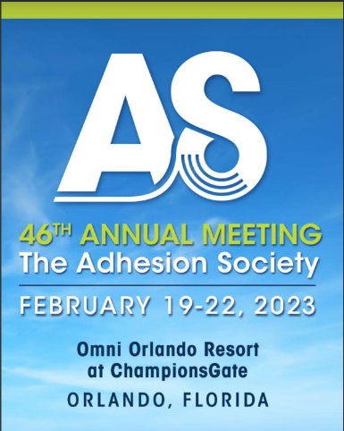Adhesion Society logo and conference date