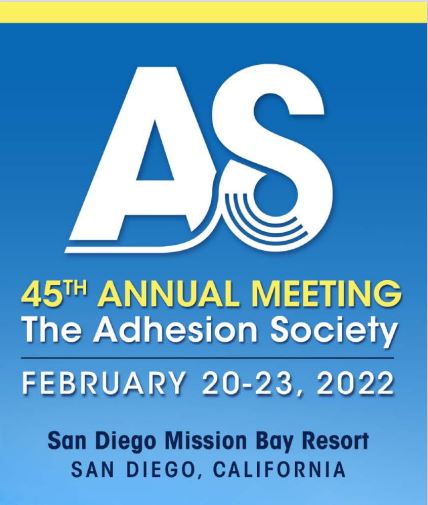 Adhesion Society logo and conference date