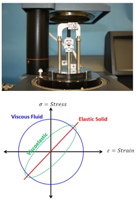 DMA can be used to measure the viscoelastic properties of polymers, and time-temperature superposition can extend the DMA’s measurement window.