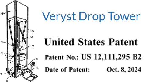 Veryst Drop Tower Patent information