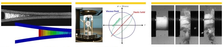 Testing-related images introducing new webinar series