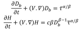 Formulas used for Mathematical Modeling in hemolysis case study