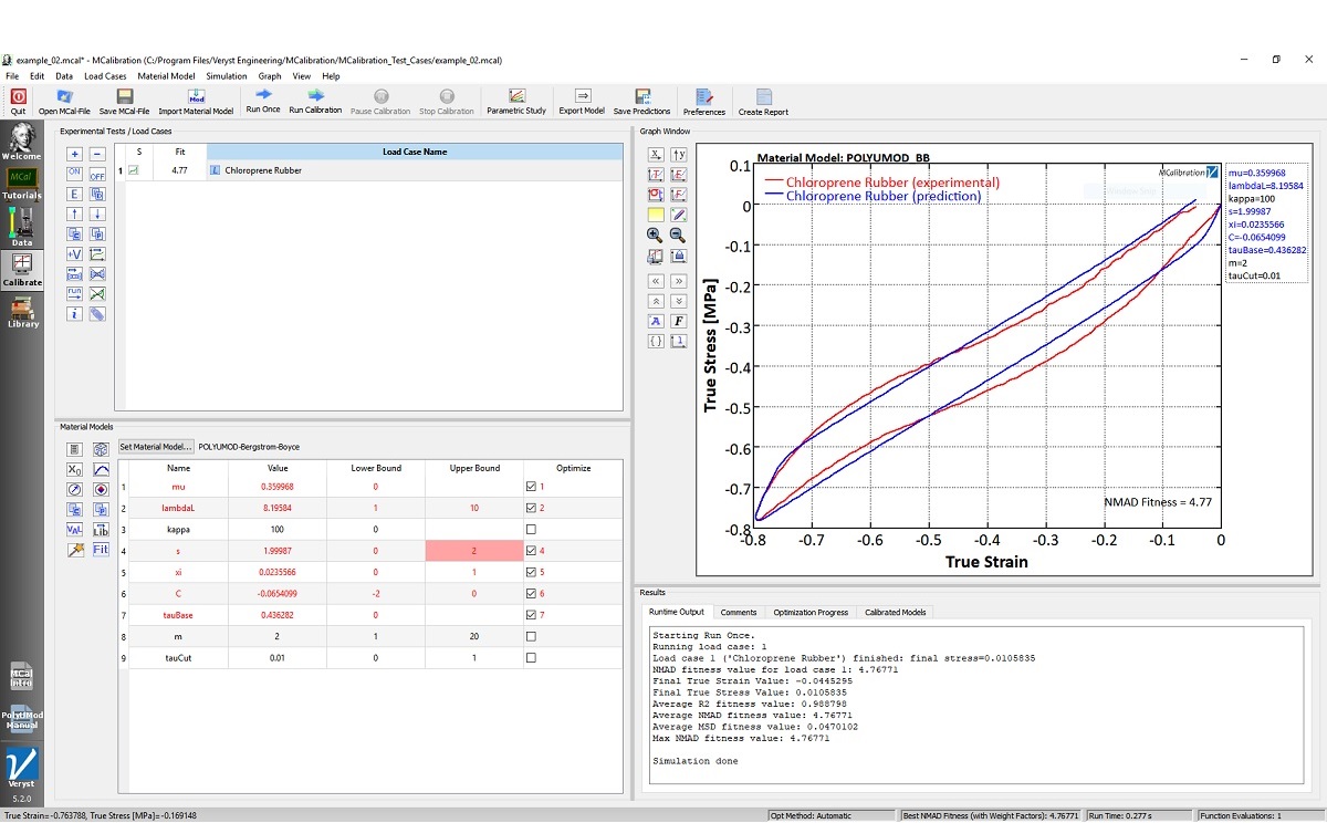 Material Model Calibration 