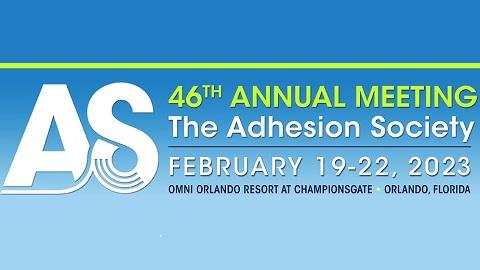 Adhesion Society logo and conference date