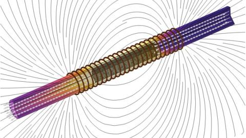 Induction heating of a catalytic reactor