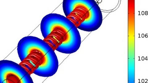 Temperature Distribution in a Calrod