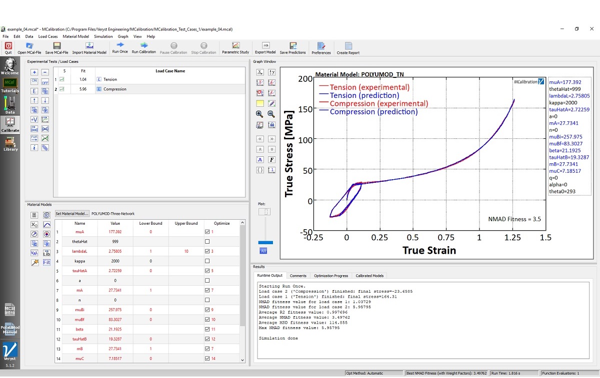 Material Model Calibration